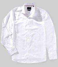 Visconti Textured Long Sleeve Woven Shirt
