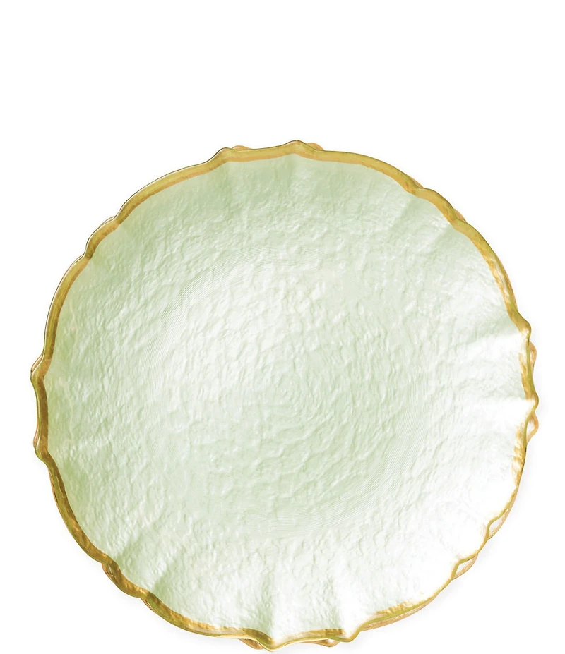 Viva by VIETRI Baroque Glass Salad Plate