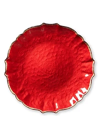 Viva by VIETRI Baroque Glass Salad Plate