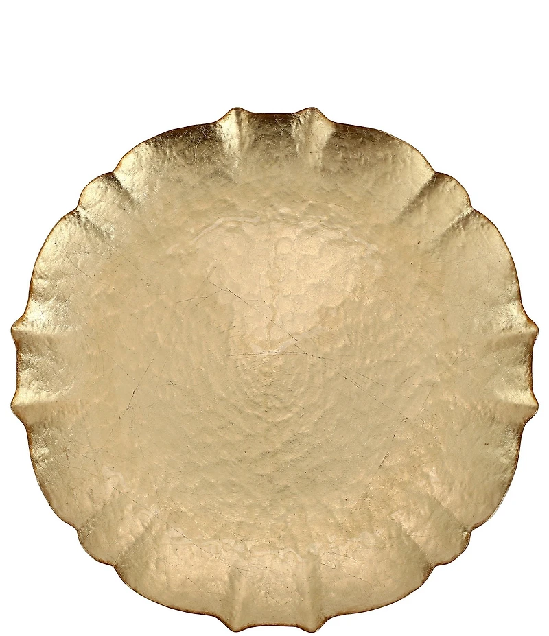 Viva by VIETRI Pastel Glass Service Charger Plate