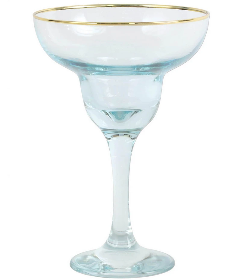 Viva by VIETRI Rainbow Margarita Glass