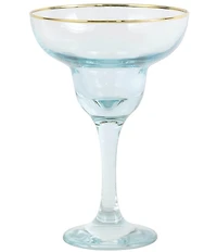 Viva by VIETRI Rainbow Margarita Glass