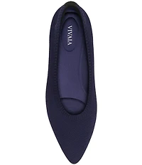 VIVAIA Aria 5.0 Stretch Knit Point Toe Flats