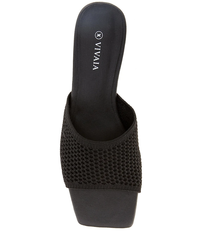 VIVAIA Juliet Stretch Knit Slide Sandals
