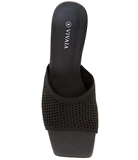 VIVAIA Juliet Stretch Knit Slide Sandals