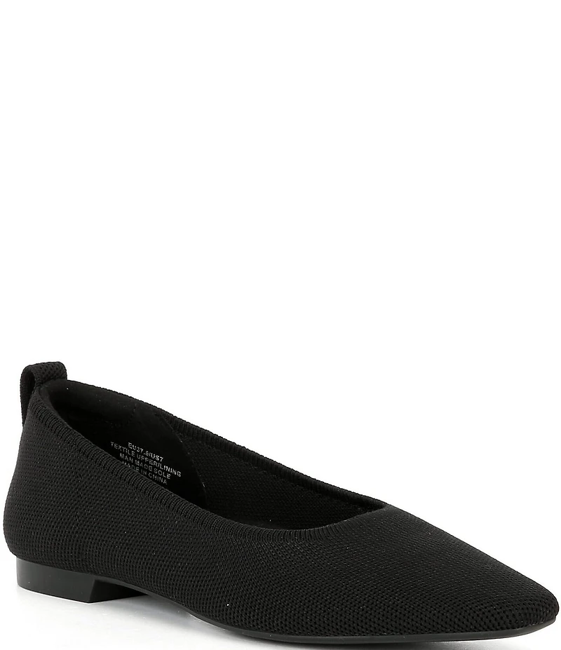VIVAIA Kathleen Water Resistant Fabric Square Toe Flats