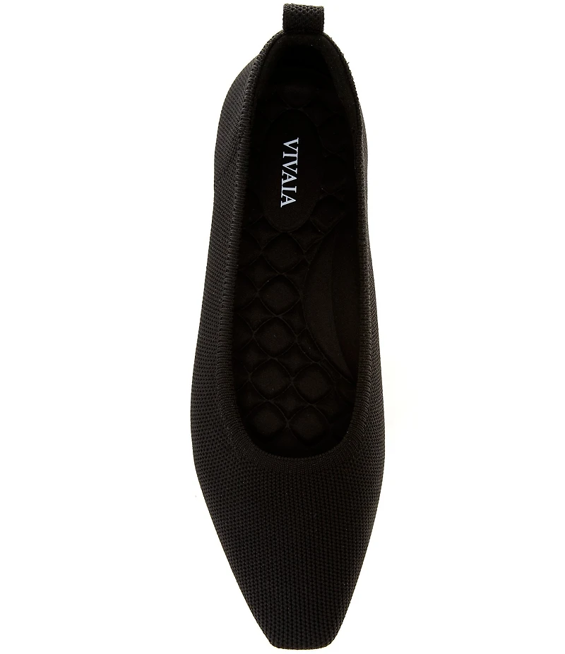 VIVAIA Kathleen Water Resistant Fabric Square Toe Flats