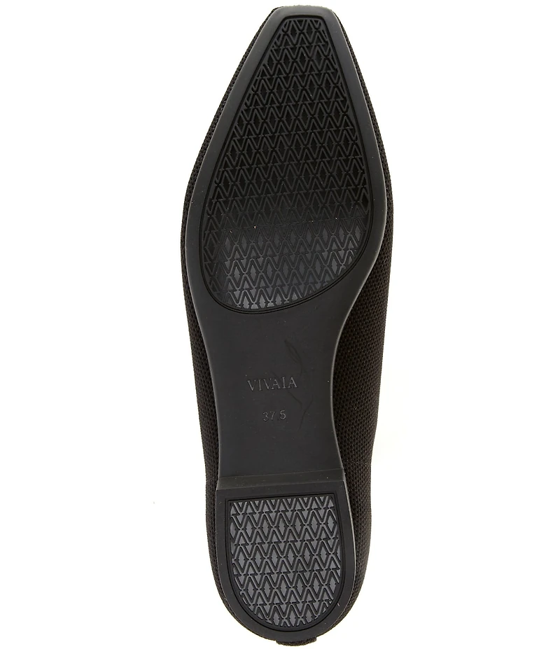 VIVAIA Kathleen Water Resistant Fabric Square Toe Flats