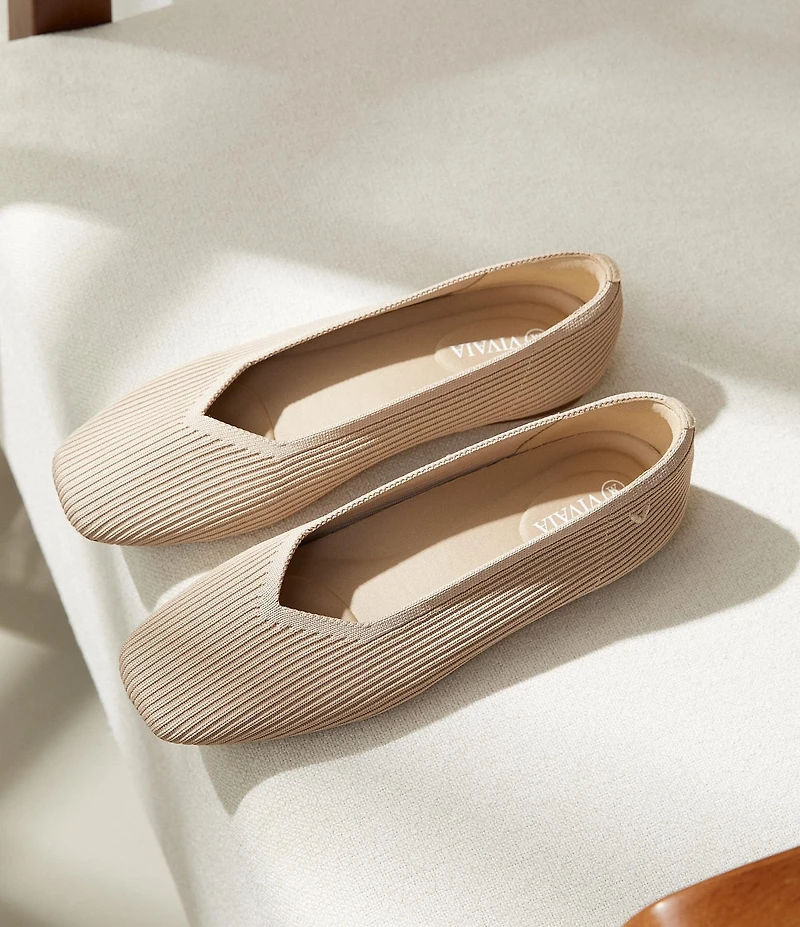 VIVAIA Margot 2.0 Stretch Knit Flats