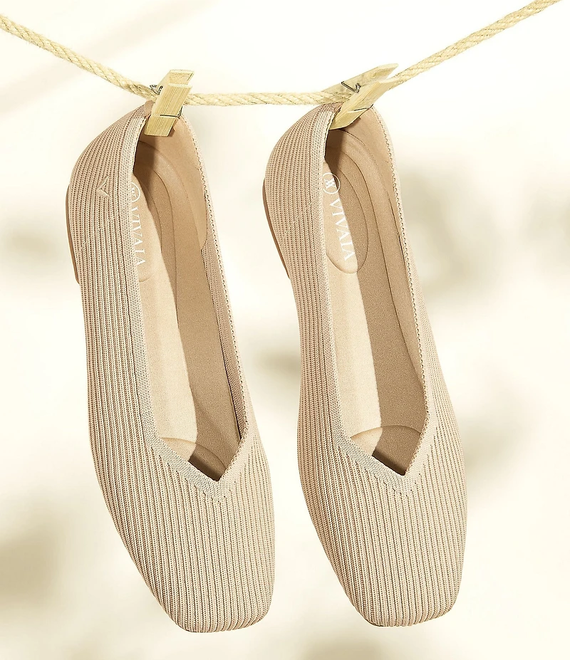 VIVAIA Margot 2.0 Stretch Knit Flats