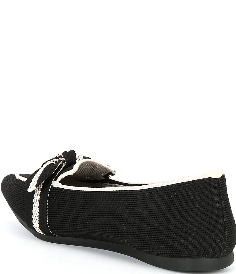 VIVAIA Michelle 2.0 Stretch Knit Bow Loafers