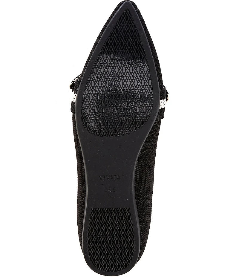 VIVAIA Michelle 2.0 Stretch Knit Bow Loafers