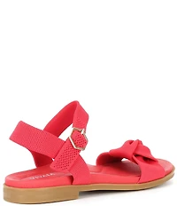 VIVAIA Paloma Knotted Knit Flat Ankle Strap Sandals