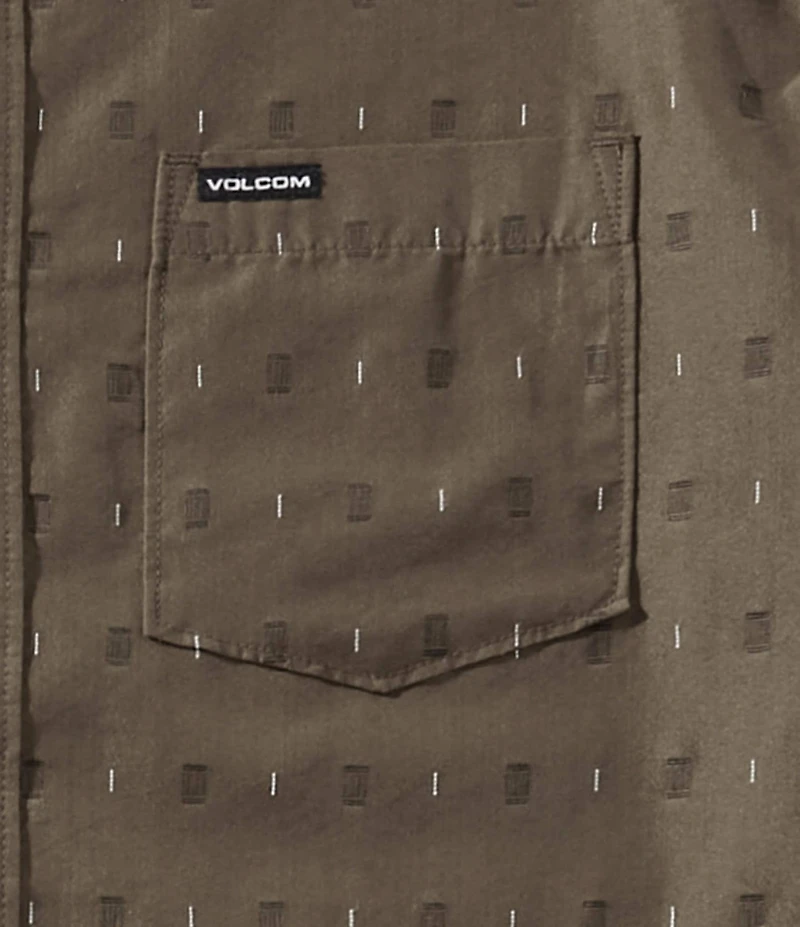 Volcom Bankstone Short Sleeve Woven Shirt