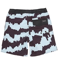 Volcom Big Boys 8-20 Lido Print Swim Trunks