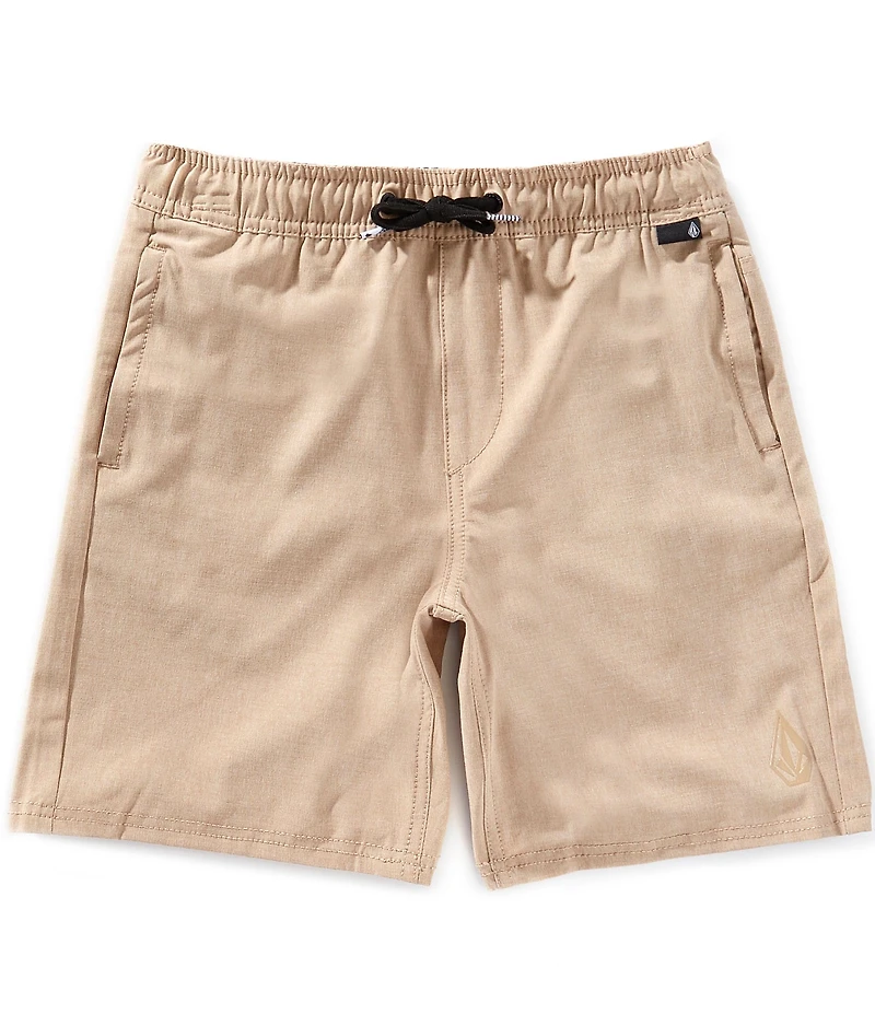 Volcom Big Boys 8-20 Nomoly Solid Hybrid Shorts