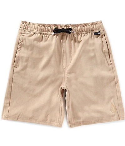 Volcom Big Boys 8-20 Nomoly Solid Hybrid Shorts