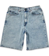 Volcom Billow 22#double; Outseam Denim Shorts