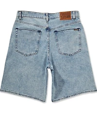Volcom Billow 22#double; Outseam Denim Shorts