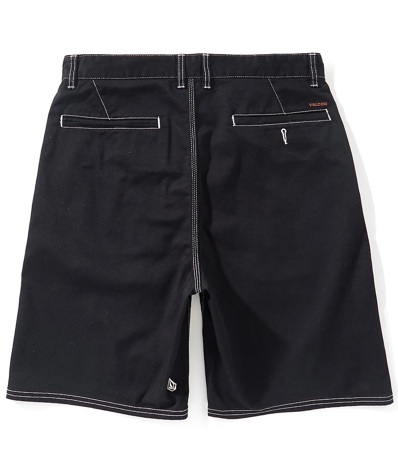 Volcom Billow 22#double; Outseam Twill Shorts