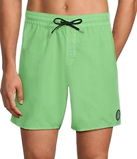 Volcom Center 17#double; Outseam Swim Trunks