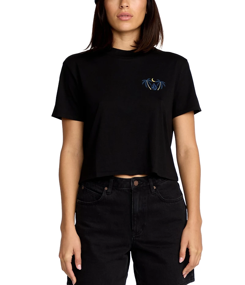 Volcom Dial Short Sleeve Cropped T-Shirt
