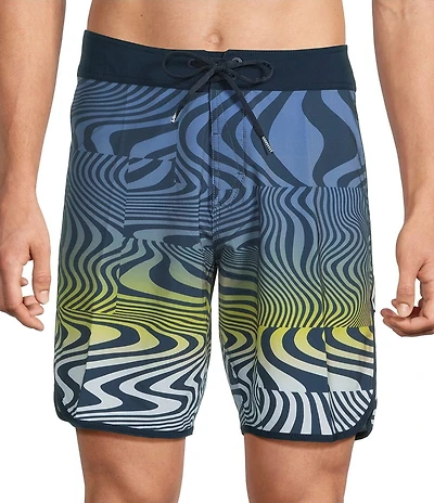 Volcom Encounter Scallop 19#double; Outseam Swim Trunks