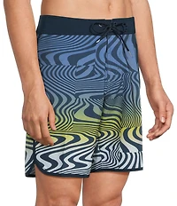 Volcom Encounter Scallop 19#double; Outseam Swim Trunks