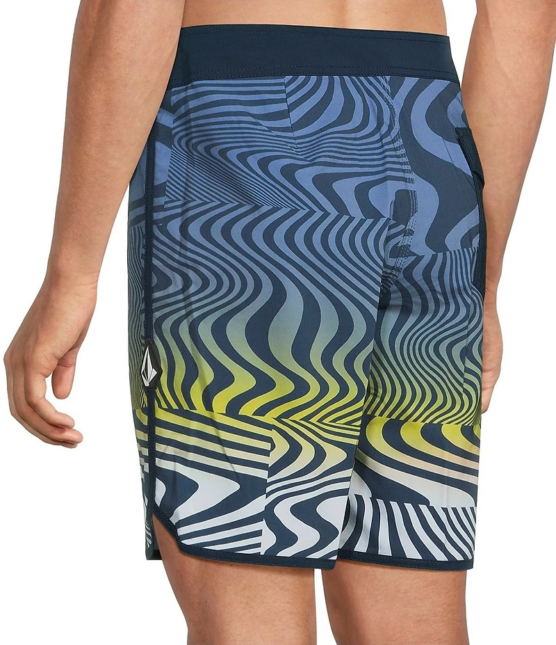 Volcom Encounter Scallop 19#double; Outseam Swim Trunks