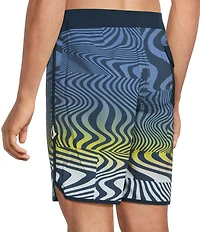 Volcom Encounter Scallop 19#double; Outseam Swim Trunks