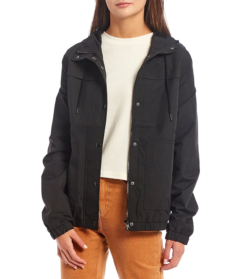 Volcom Enemy Stone Long Sleeve Hooded Windbreaker Jacket