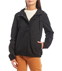 Volcom Enemy Stone Long Sleeve Hooded Windbreaker Jacket