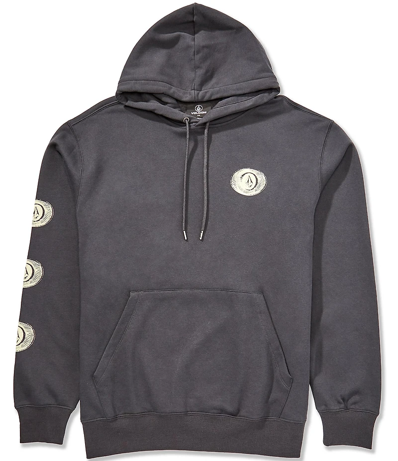 Volcom Exacto Pullover Graphic Logo Hoodie