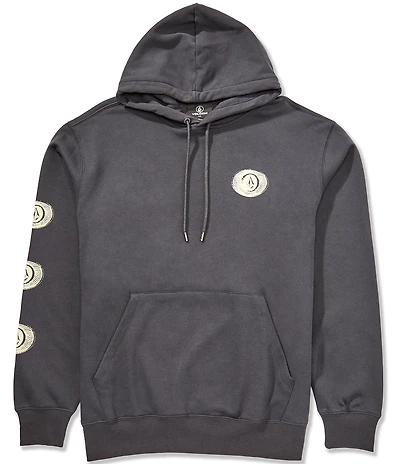 Volcom Exacto Pullover Graphic Logo Hoodie