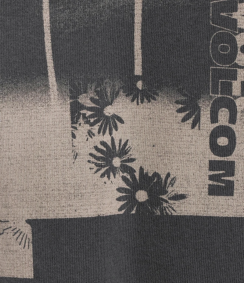 Volcom Glitch Tropic Graphic Crew Neck Short Sleeve Boyfriend Tee