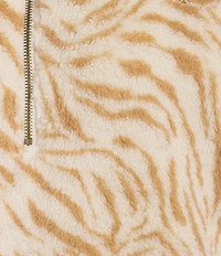 Volcom Halfstone Long Sleeve Faux Sherpa Pullover