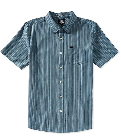 Volcom Jahstripe Short Sleeve Woven Shirt