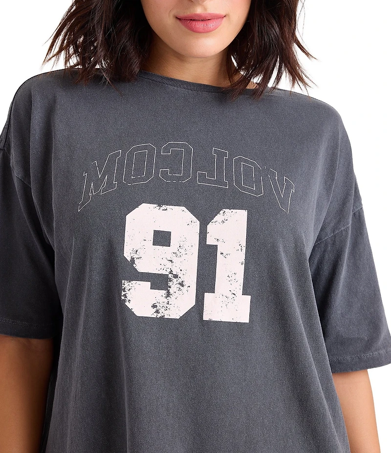 Volcom Line Up Base Short Sleeve Oversized T-Shirt