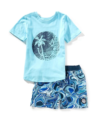 Volcom Little Boys Swimsuit 2-Piece Set