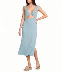 Volcom Luz Sleeveless Midi Dress