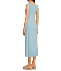 Volcom Luz Sleeveless Midi Dress