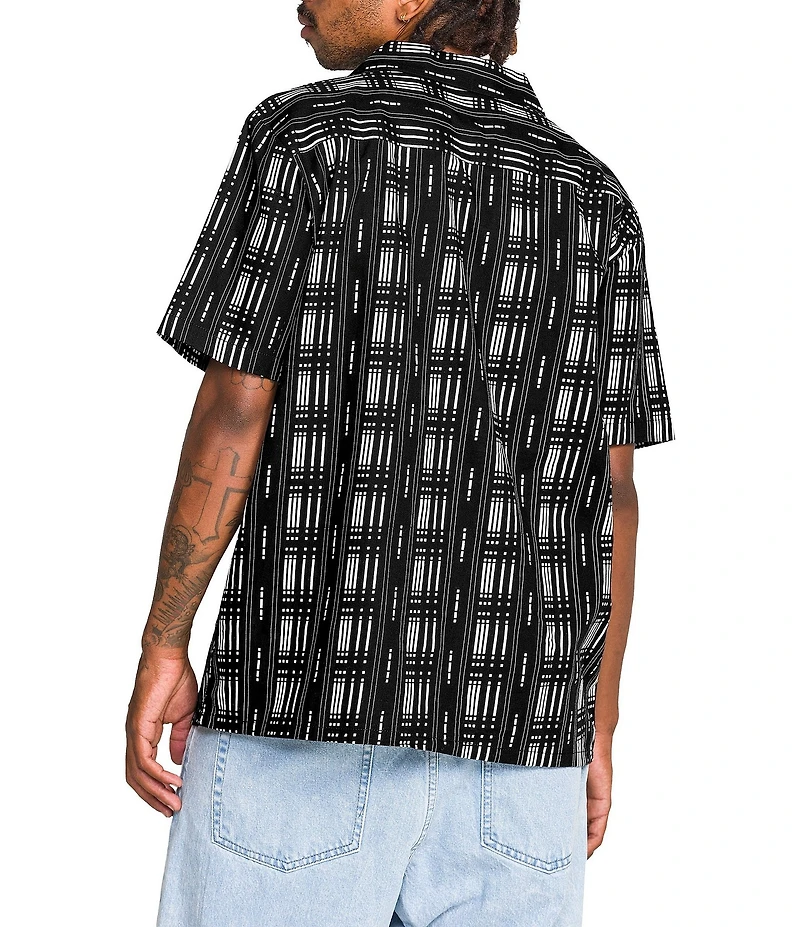 Volcom Macros Herringbone Short Sleeve Woven Shirt
