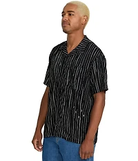 Volcom Mistostone Stripe Short Sleeve Woven Shirt