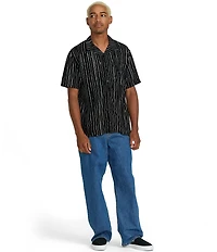 Volcom Mistostone Stripe Short Sleeve Woven Shirt