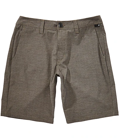Volcom Mixed Cross Shread 9 1/2#double; Inseam Shorts