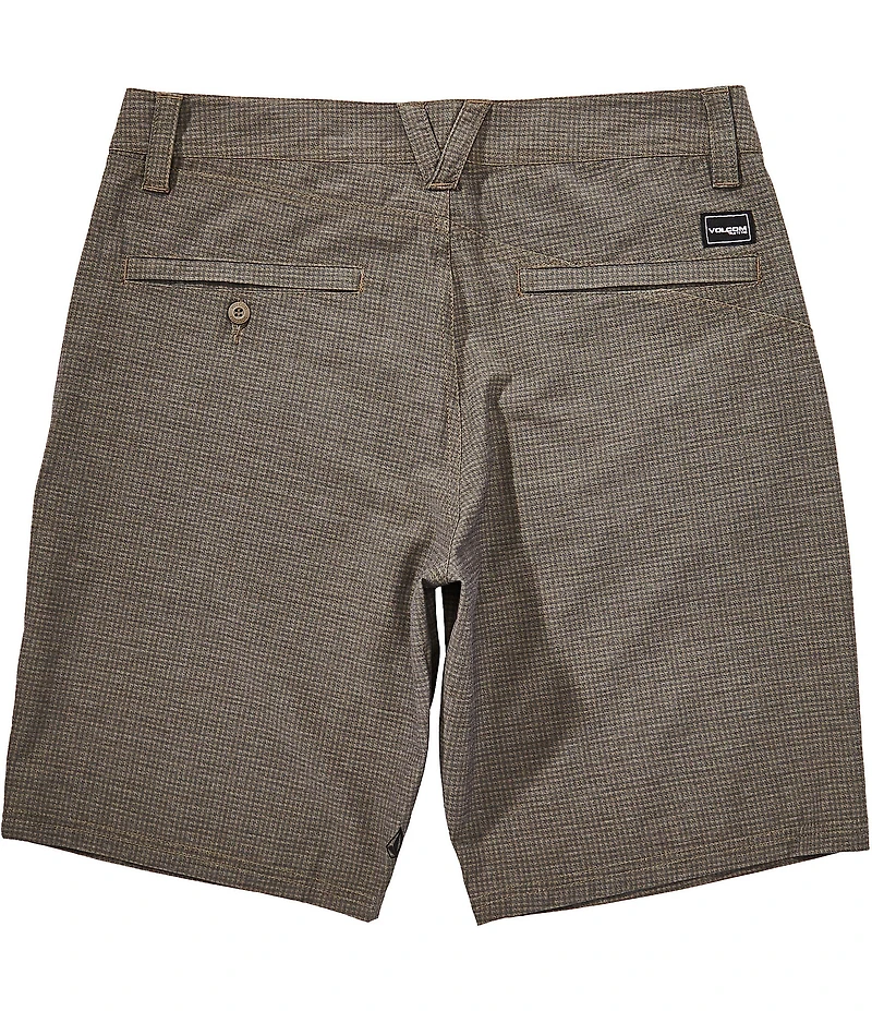 Volcom Mixed Cross Shread 9 1/2#double; Inseam Shorts