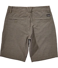 Volcom Mixed Cross Shread 9 1/2#double; Inseam Shorts