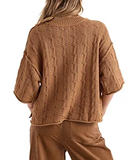 Volcom Oversized Cable Knit Sweater