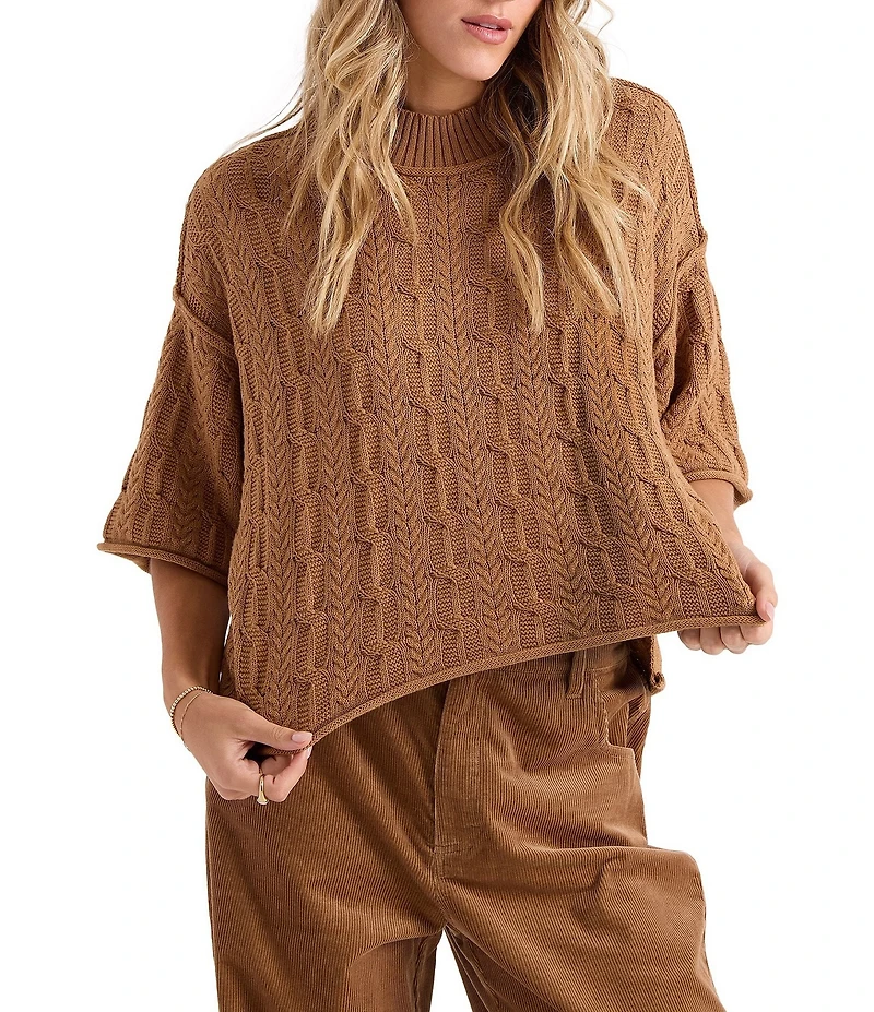 Volcom Oversized Cable Knit Sweater