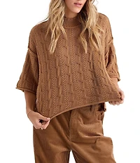 Volcom Oversized Cable Knit Sweater